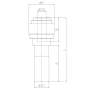 HGJ0810B Einsteck-Vergrößerungs-Verbinder Stutzen 8mm Steckverbindung 10mm