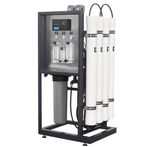 MO-24000 Umkehr-Osmoseanlage 4x Membran 4 Zoll Reinstwasserproduktion 1.000 Liter/Stunde