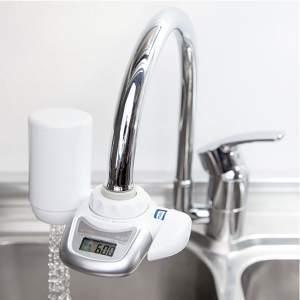 EKO+ Wasserhahnfilter mit Aktivkohlekartusche und...