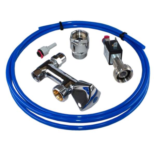 AQUI-TURBO Direct-Flow-Osmoseanlage mit Steuerung und Druckpumpe (150GPD AMI Membran)