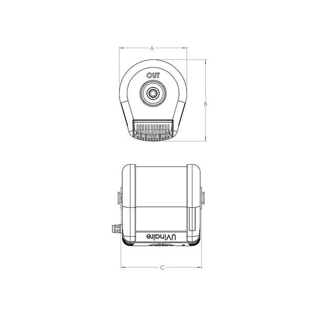 PEARLAQUA® anschlussfertige UVC-LED-Einheit mit auswechselbarer LED-Einheit