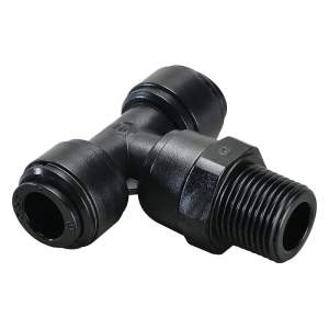 HRPT-R T-Einschraub-Verbinder BSPT-Kegelgewinde mittig...