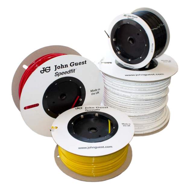 PE-08-BI-1/4-R LLDPE-Trinkwasser-Schlauch 1/4 Zoll/6,35mm ROT