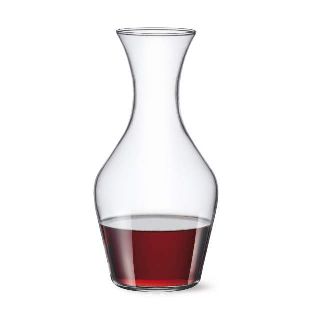 RONDO Karaffe aus hitzebeständigem Borosilikatglas 0,5 oder 1 Liter