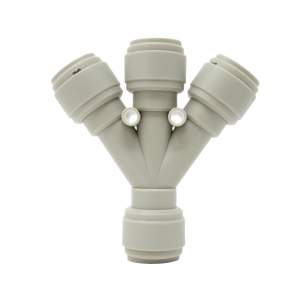 HTWD Dreifachverteiler zöllige Steckverbindung 1/2...