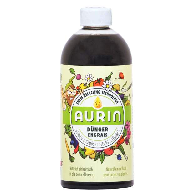 AURIN-500mL Urin-Flüssigdünger 0,5 Liter Flasche