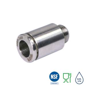 XVROC-G Einschraubverbinder Edelstahl AISI316L...