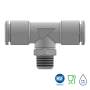 XVRT-R T-Einschraubverbinder Edelstahl AISI316L BSPT-Kegelgewinde Steckverbindung 4-8mm
