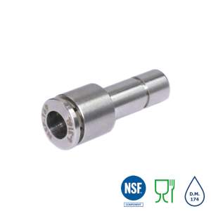 XVRGJ Einsteck-Reduzier-Verbinder Edelstahl AISI316L...