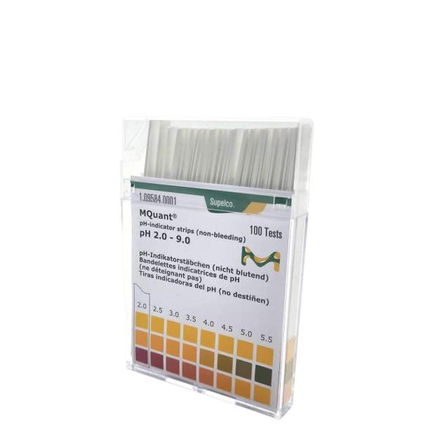 PHTEST Indikatorstäbchen nicht blutend pH-Bereich 2.0 bis 9.0 (100 Stück)