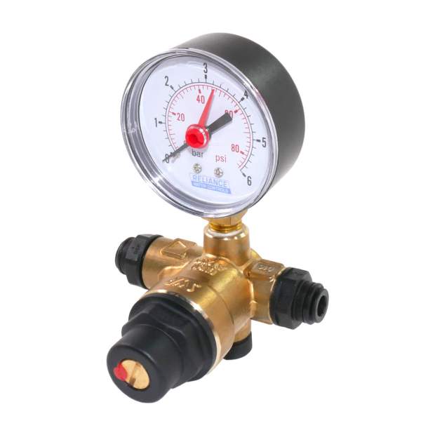 WDM-6031 Wasser-Druckminderer 3 bar fest eingestellt Steckanschluss oder Innengewinde