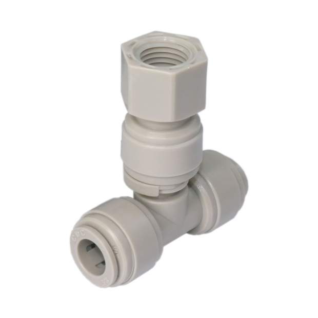 MM-AD/14 Adapter für Manometer mit 1/4 Zoll AG  Steckverbindung 1/4 Zoll = 6,35mm