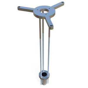 PURE-TSH Tauchstrahlerhalterung aus Edelstahl zum Einbau...