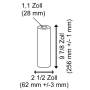 SBF-10 Sediment-Blockfilter 10 x 2,5 Zoll mit NANOSILBER-Partikeln