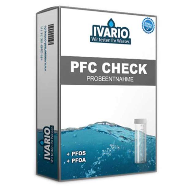 PFC-10 Laboranalyse des Wassers auf Per- und Polyfluorierte Chemikalien (PFC)