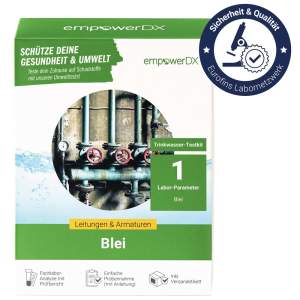 TK-BLEI Labor-Untersuchung einer Trinkwassers auf...