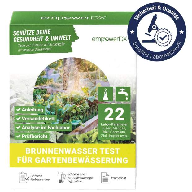 BWA-10 Professionelle Laboranalyse des Brunnenwassers auf bis zu 22 Werte