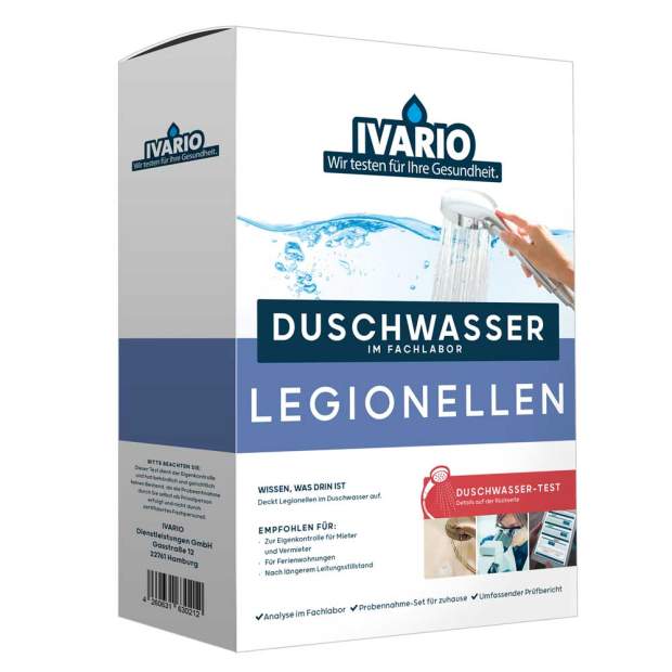 LEG-10 Labor-Untersuchung des Leitungswassers auf Legionellen