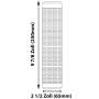 TLCHF-RC Hohlfasermembran 10x2,5 Zoll als Filterkerze für 10 Zoll Gehäuse