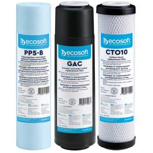 FWS-CHV Wechselset mit 3 Filterkerzen für 10 Zoll...