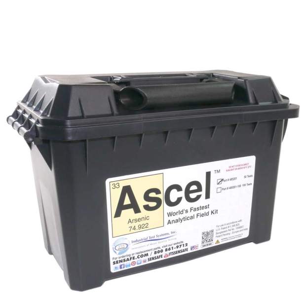 ASCEL™ Schnelltest zum Nachweis von Arsen in Trinkwasser und Brunnenwasser