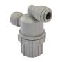 HBMU1/4-1/4G Grobfilter mit Edelstahlsieb Steckverbindung 1/4 Zoll = 6,35mm