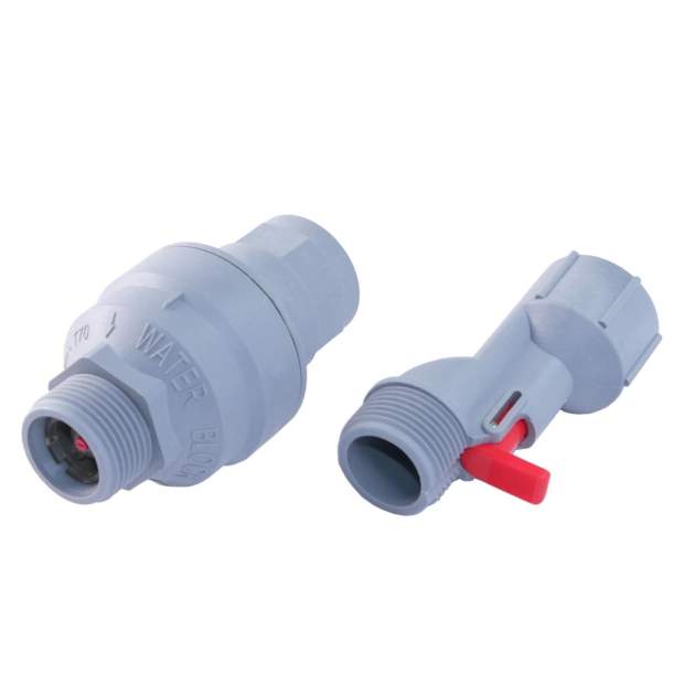 XTW-10 Mechanischer Wasserstop mit 3/4 Zoll Innen-/Außengewinde