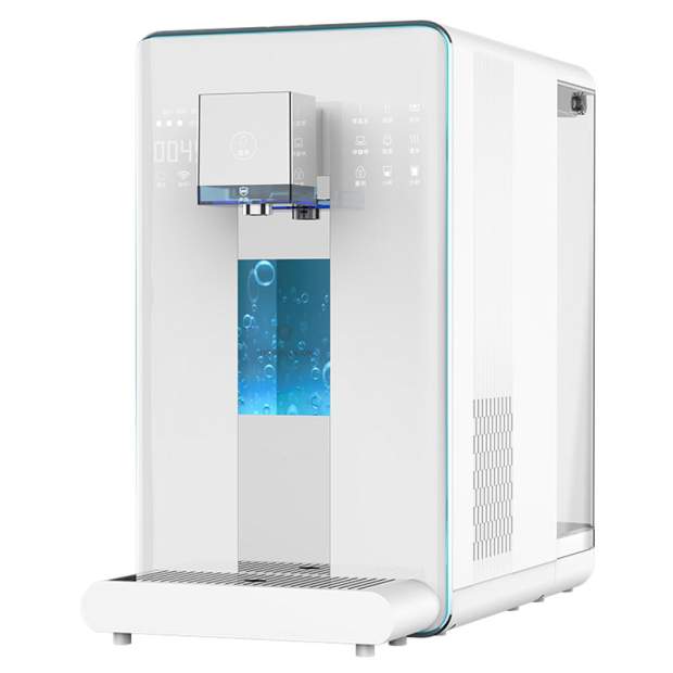 AORA-BLUE Auftisch-Osmoseanlage mit Wasserstoff-Ionisator und Heißwasserfunktion 