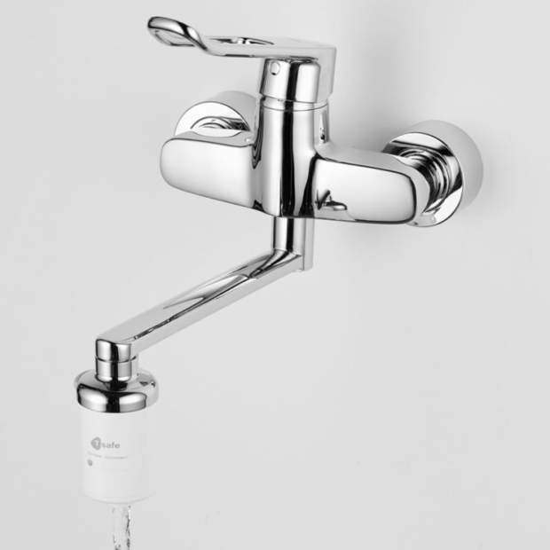 WHF-MF Medizinischer Sterilfilter als Wasserhahnfilter senkrechte Montage