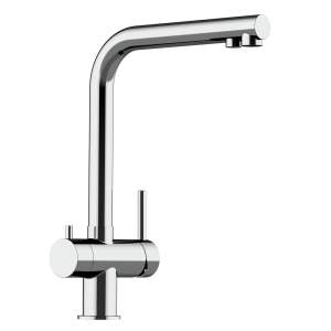 ATESSA 3-Wege-Wasserhahn aus Edelstahl glänzend...