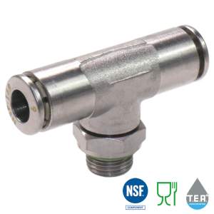 HFRT-G Messing-T-Einschraubverbinder TEA-Beschichtung...