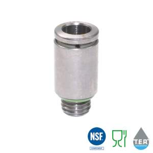 HFROC-M Messing-Einschraubverbinder TEA-Beschichtung...