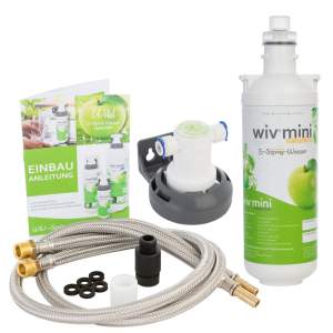 WIV®-MINI Kompakter Einbau-Wasserfilter zur...