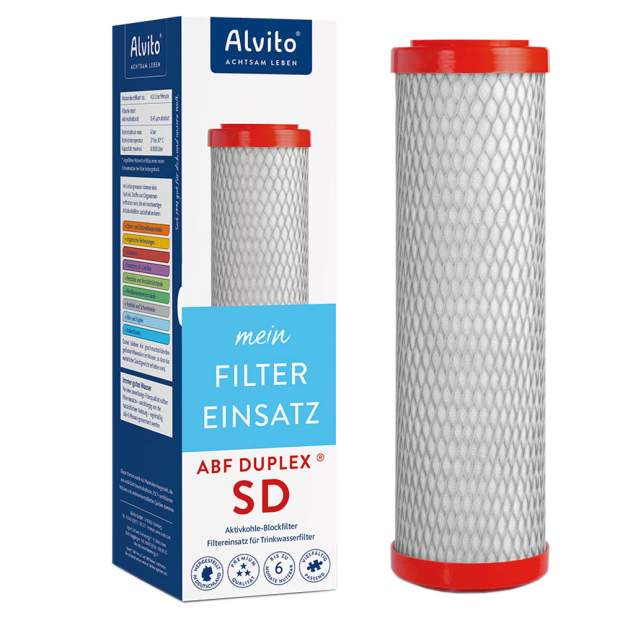 ABF-DSD Aktivkohle-Blockfilter mit Hohlfasermembran zur Mikrofiltration