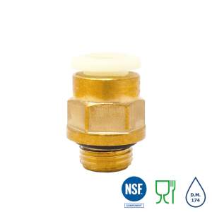 LFRPC-G Messing-Einschraubverbinder BSPP-Parallelgewinde...