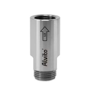 INLINE-LowFlow Edelstahl-Wasserwirbler für geringen...