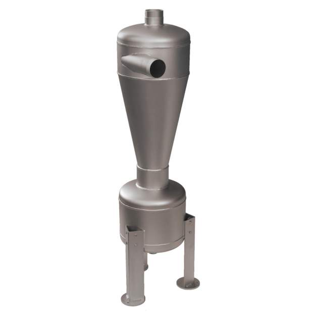 HNC Edelstahl-Hydrozyklon zur Filterung von Schwebstoffen Durchfluss bis 70 m3/h