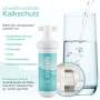 ANTIKALK Einbau-Wasserfilter mit 2-stufiger Filtration Aktivkohleblock und Anti-Kalk-Granulat