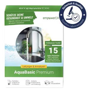 TK-AB AquaBasic grundlegender Wasserqualitäts-Check...