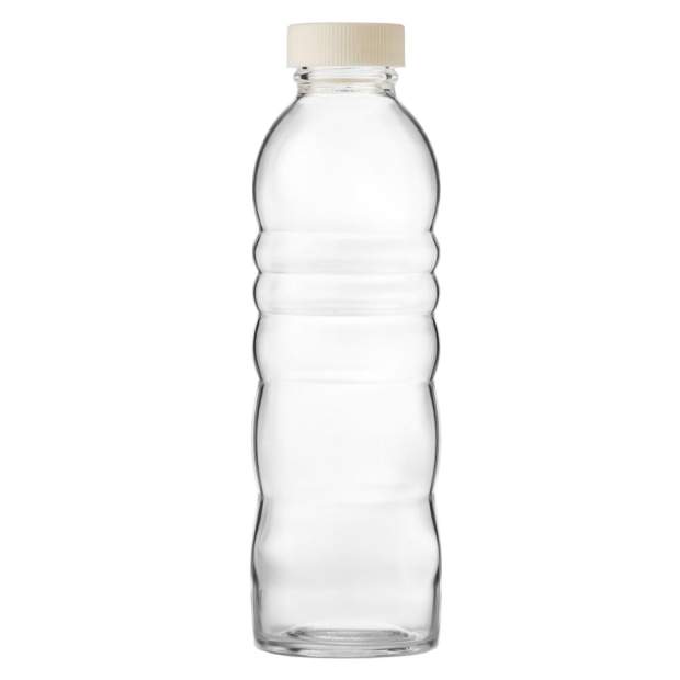 CORK Trinkflasche aus Glas mit Korkmantel und Biokunststoff-Verschlussdeckel