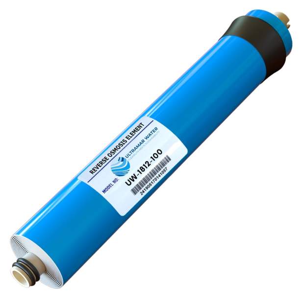 UW-1812-100 ULTRAMAR Umkehr-Osmosemembran 1,8 x 12 Zoll 100GPD (378 Liter/Tag)
