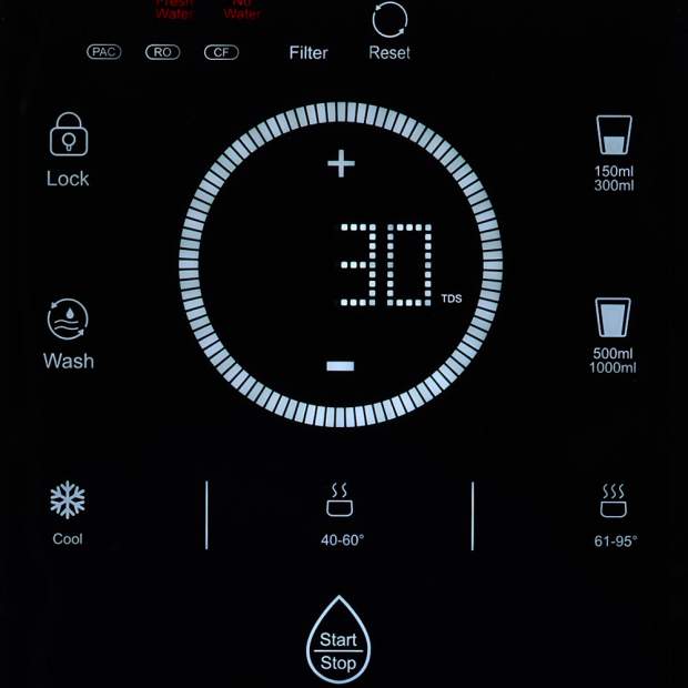 AQUI-UNI Mobile Auftisch-Osmoseanlage mit Heißwasserfunktion ohne Festwasseranschluss