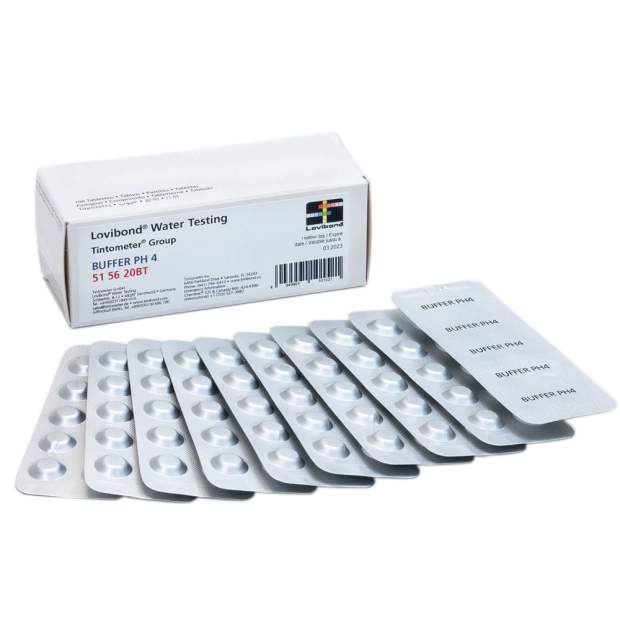 pH-Puffertabletten zum einfachen Herstellen einer pH-Kalibrierlösung