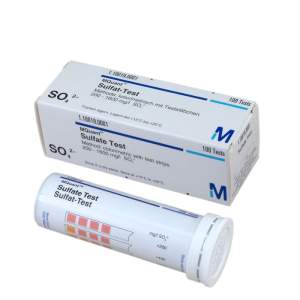 SULFAT Teststreifen zur Bestimmung des Sulfat-Gehalts im...