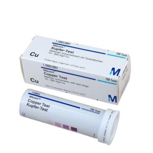 KUPFER Teststreifen zum Kupfer-Test im Wasser und Wein...